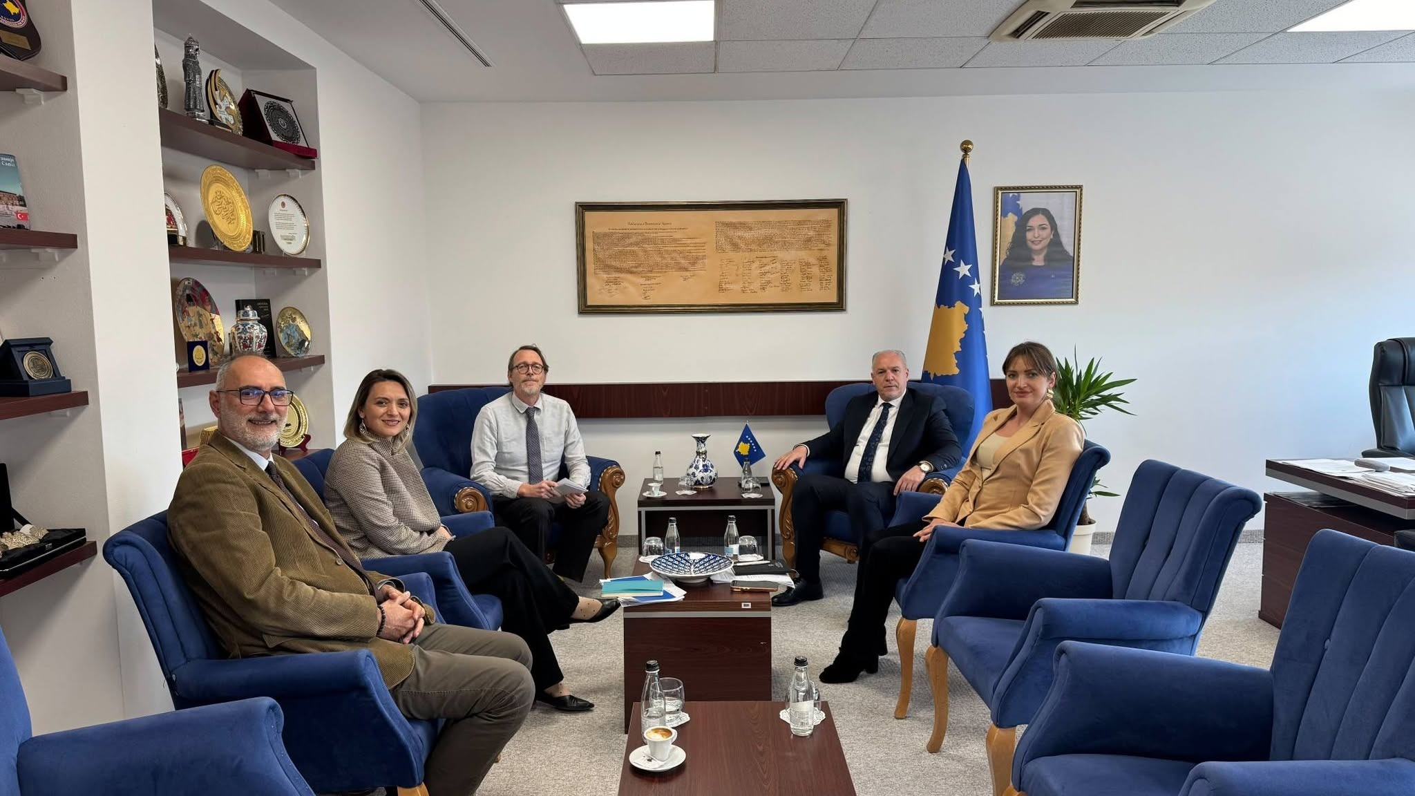 Deputy Prime Minister Damka Met with UNICEF Representatives in Kosovo