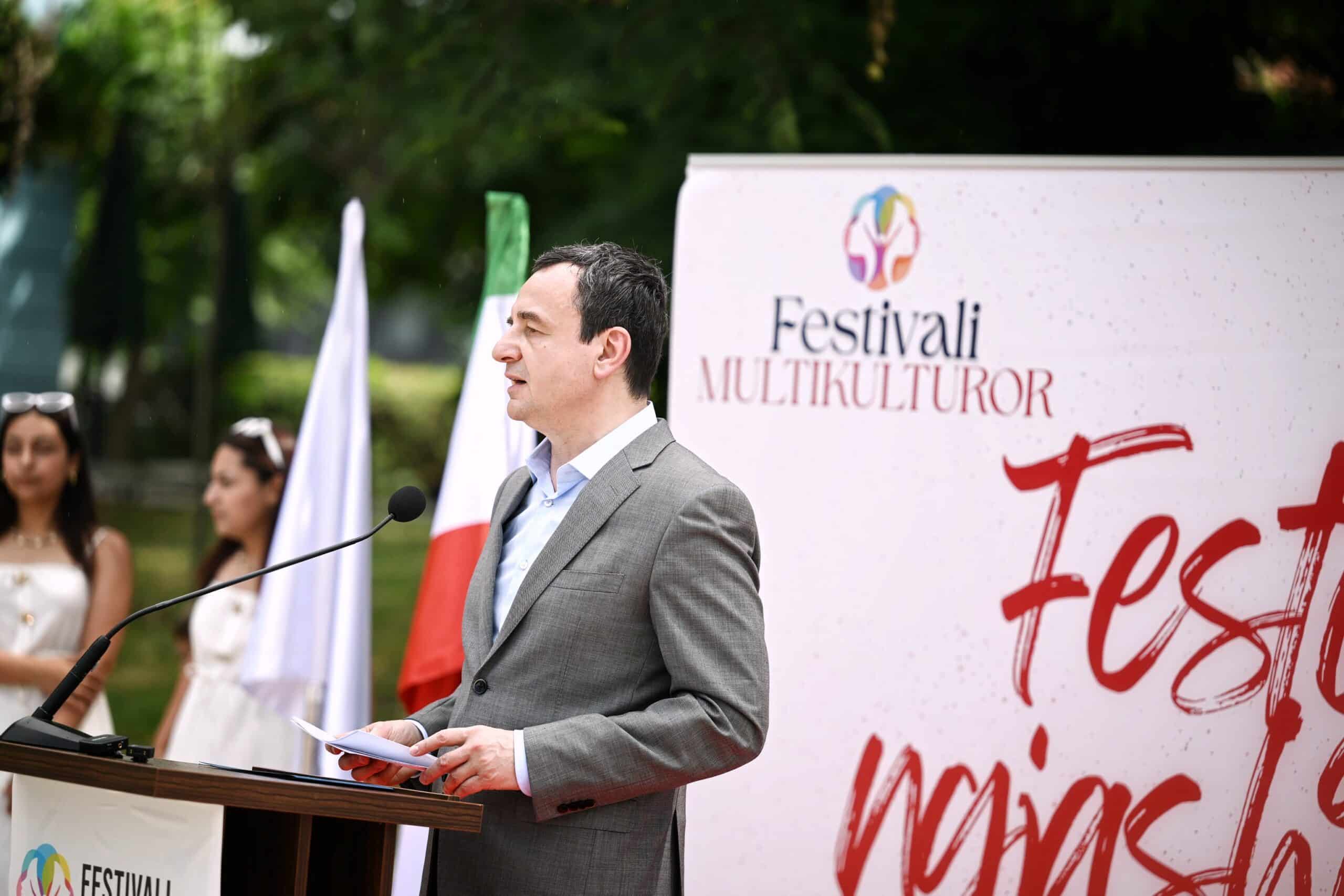 Acting Prime Minister Kurti participated in the eighth edition of the Multicultural Festival “Celebrating our Similarities”