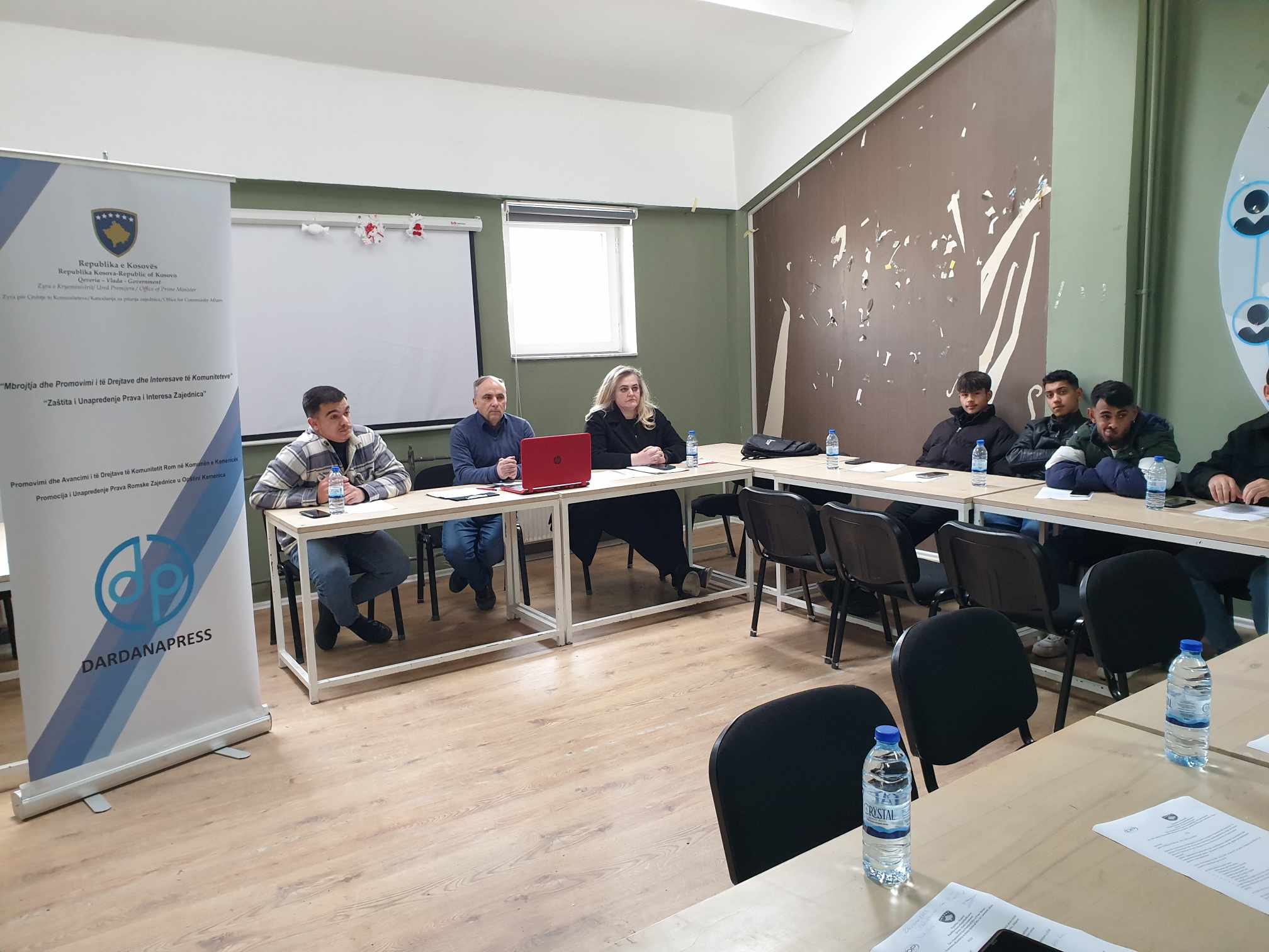 The NGO Dardanapress held a roundtable discussion on the topic “Dialogue Between Communities and Non-Majority Institutions”!